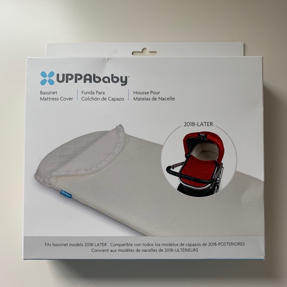 Uppababy Bassinet Mattress Cover (Never Used)